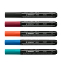 Acrylmarker STABILO  Free Acrylic T300 Urban assorti 5 stuks — afbeelding 3