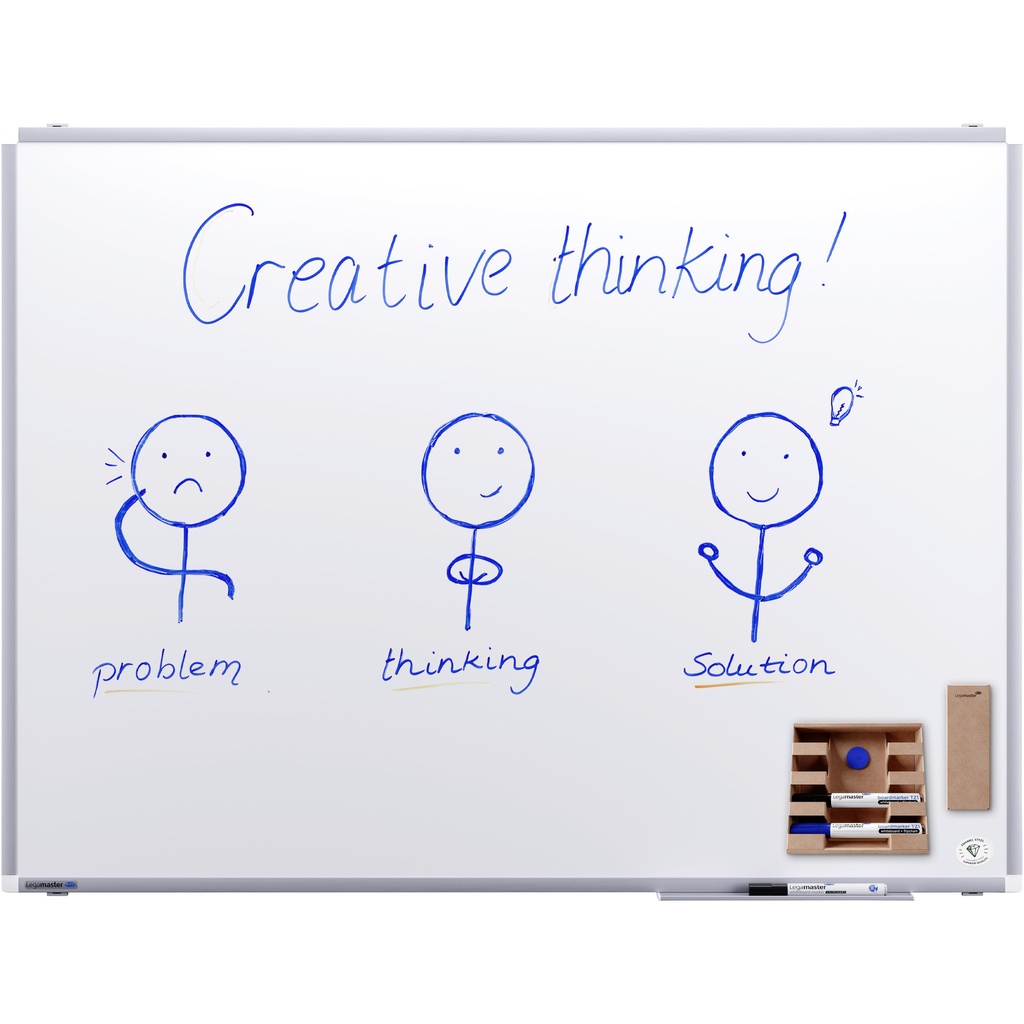 Whiteboard Legamaster Premium+ 90x120cm magnetisch emaille — afbeelding 5