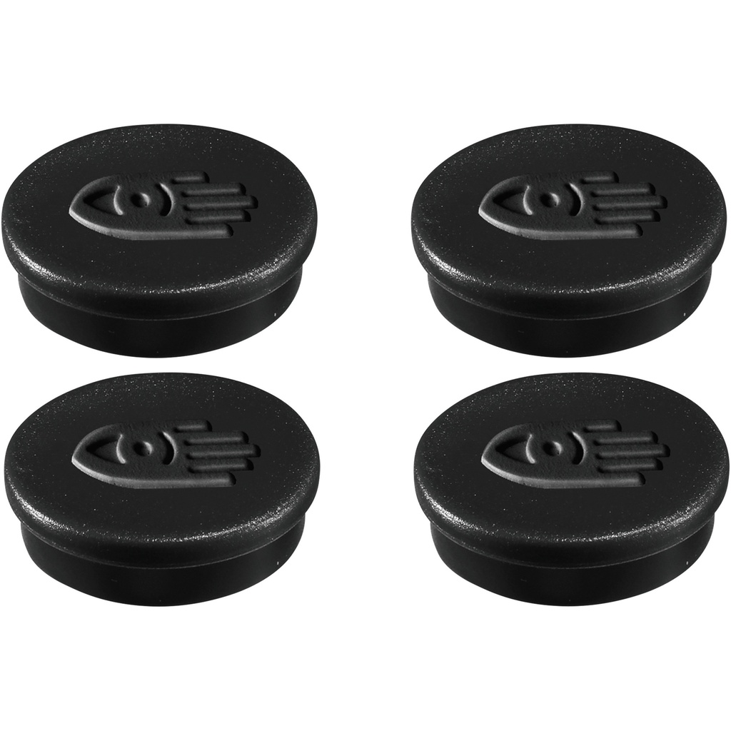 Magneet Legamaster 30mm 850gr zwart 4 stuks — afbeelding 2