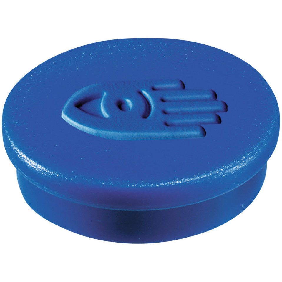 Magneet Legamaster 30mm 850gr blauw 4 stuks — afbeelding 2