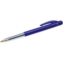 Balpen Bic M10 medium blauw blister à 10 stuks — afbeelding 2