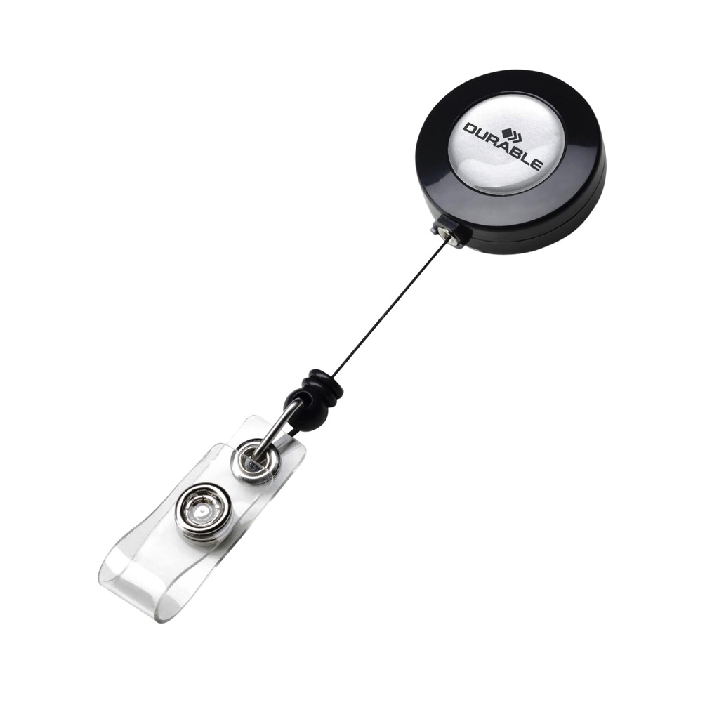 Afrolmechanisme Durable 8152 met drukknop 800mm antraciet — afbeelding 3