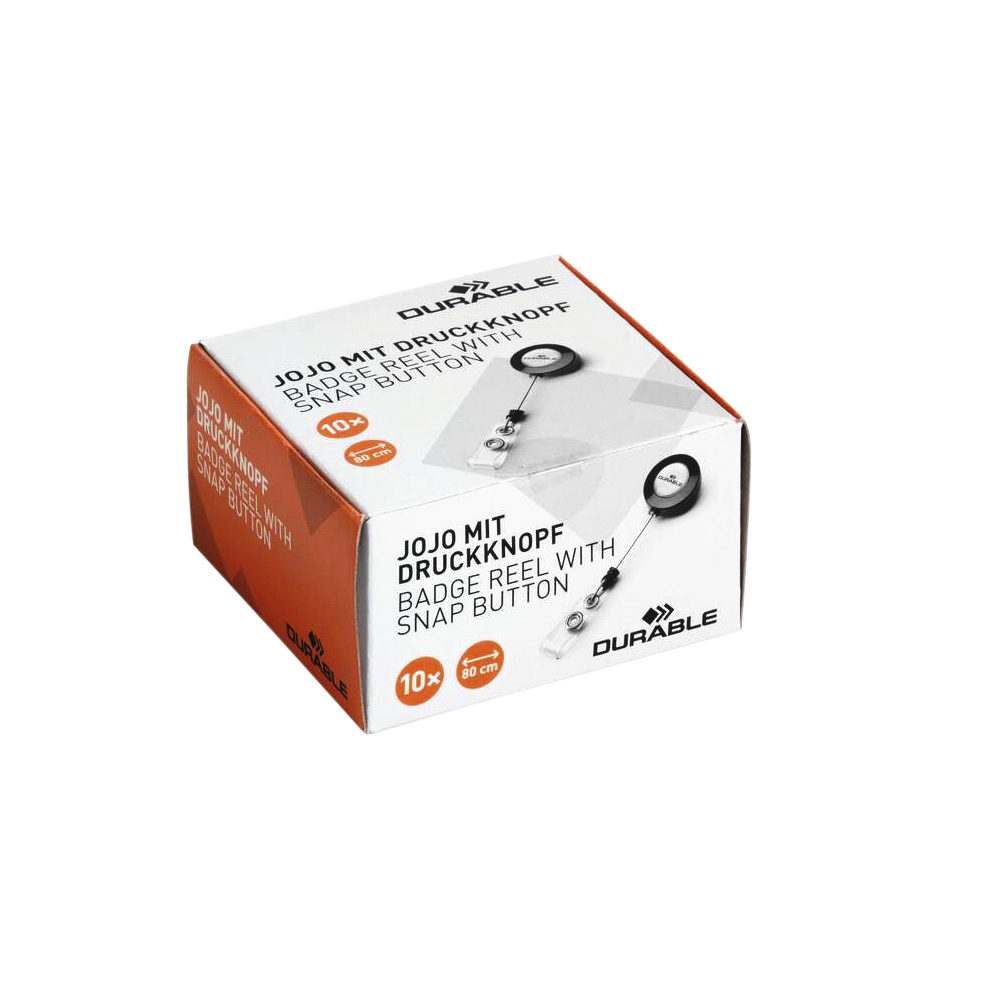 Afrolmechanisme Durable 8152 met drukknop 800mm antraciet — afbeelding 6