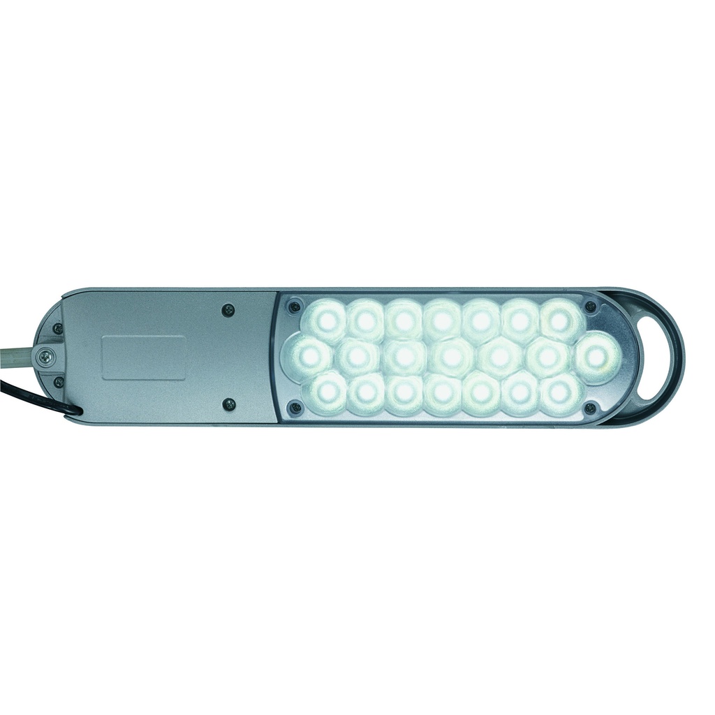 Bureaulamp MAUL Atlantic LED op voet zilver — afbeelding 2