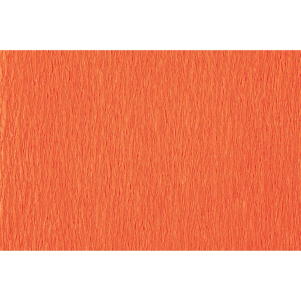 Crêpepapier Folia 50x250cm 10vel 109 oranje — afbeelding 2