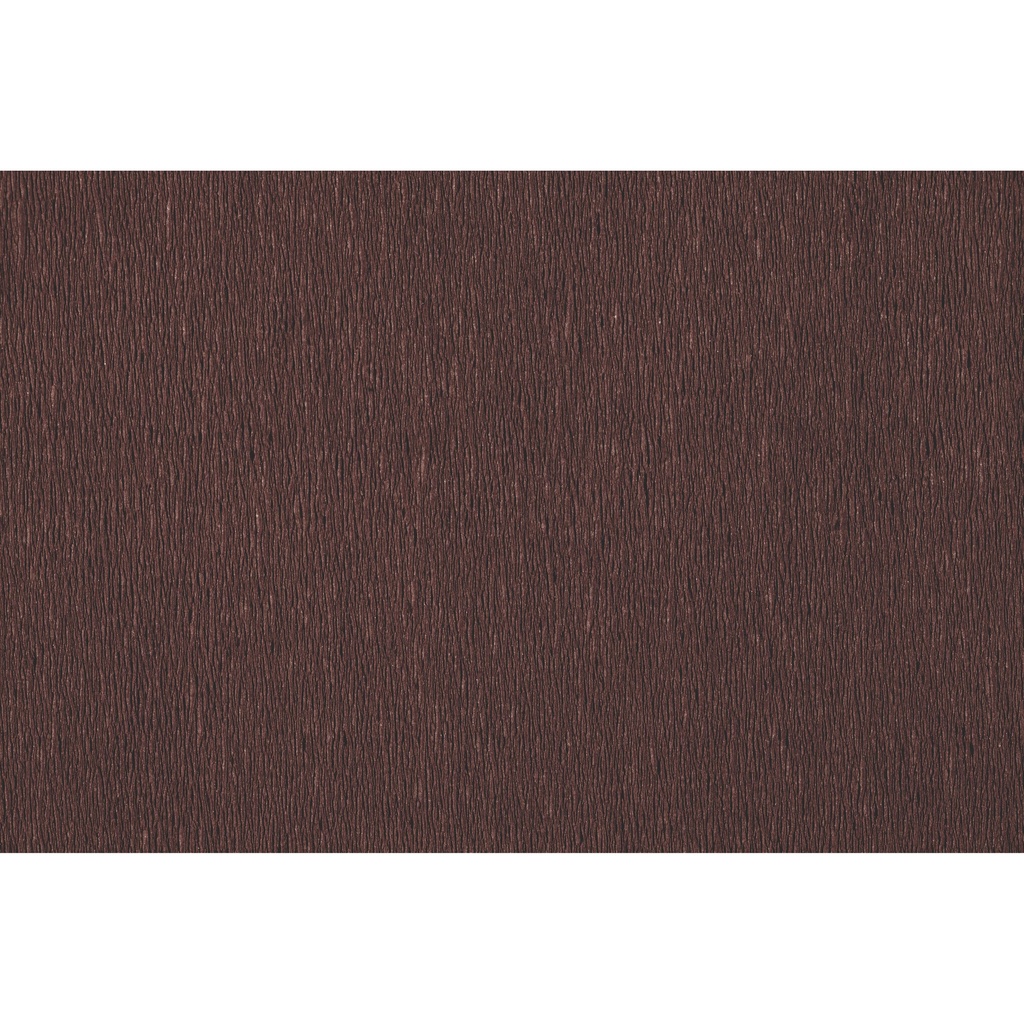 Crêpepapier Folia 50x250cm 10vel 115 chocoladebruin — afbeelding 2