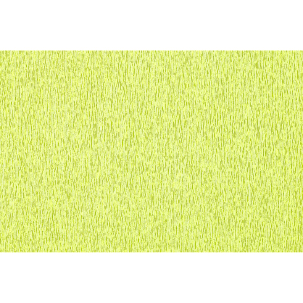 Crêpepapier Folia 50x250cm 10vel 145 lichtgroen — afbeelding 2