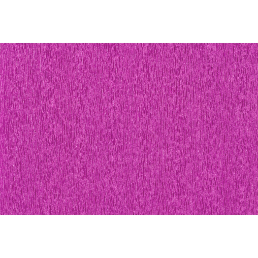 Crêpepapier Folia 50x250cm 10vel 154 donkerroze — afbeelding 2
