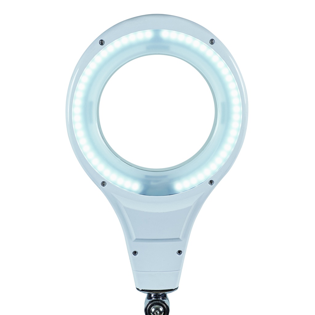 Loeplamp MAUL Makro LED met voet lens 144 cm2 wit — afbeelding 2