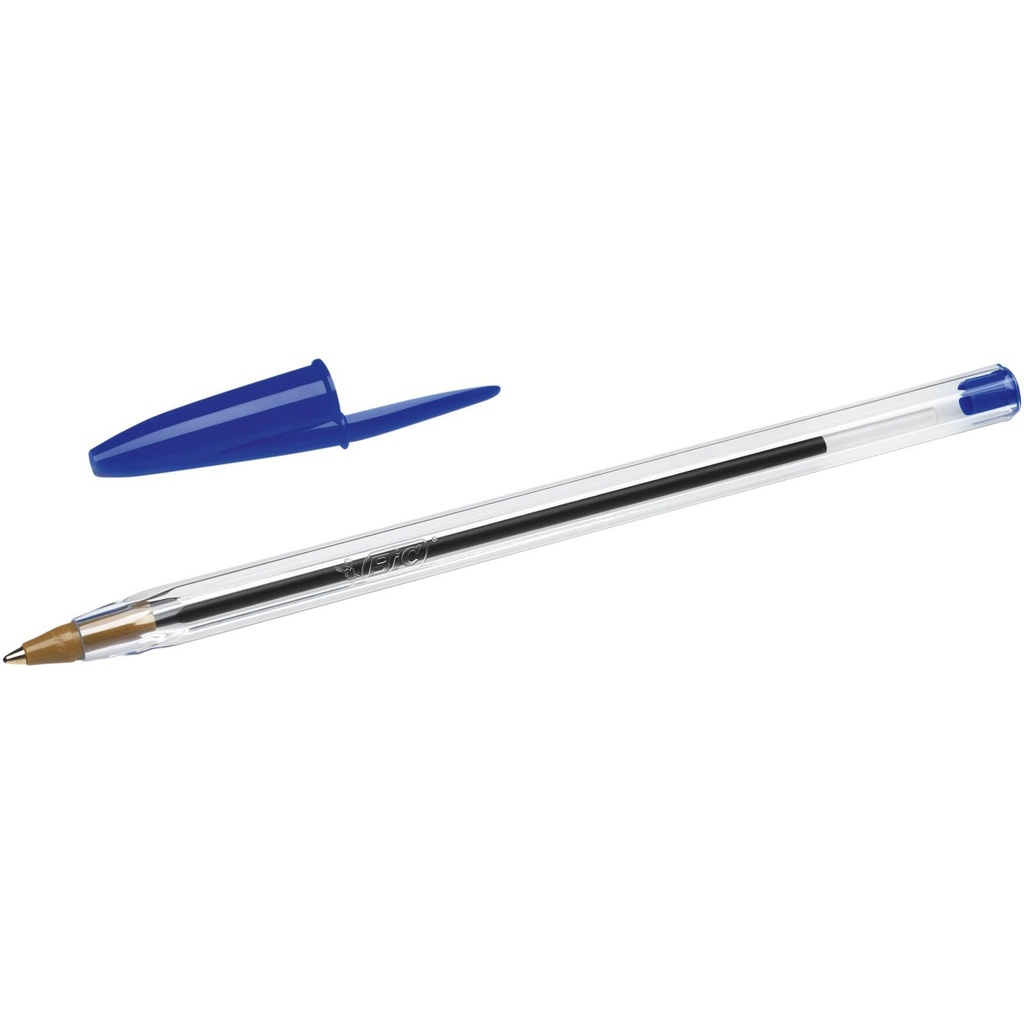 Balpen Bic Cristal medium blauw — afbeelding 2