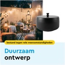 Asbak BRASQ tafelmodel 1 liter met deksel AT700 zwart — afbeelding 3