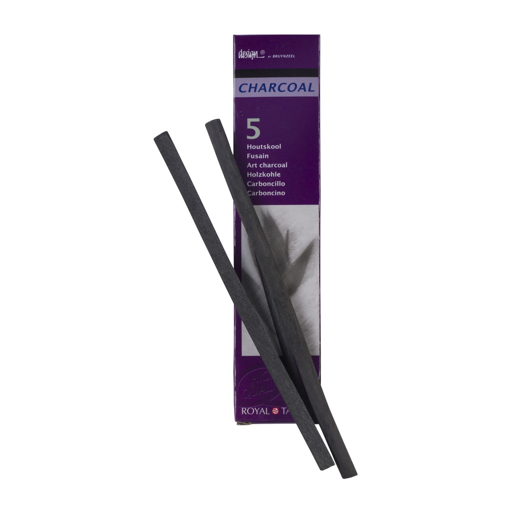Houtskool Bruynzeel Design set à 5 stuks — afbeelding 3