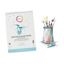 Aquarelblok Qrea A4 20 vel 200gr spiraal — afbeelding 4
