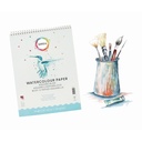 Aquarelblok Qrea 24x32 20 vel 200gr spiraal — afbeelding 4