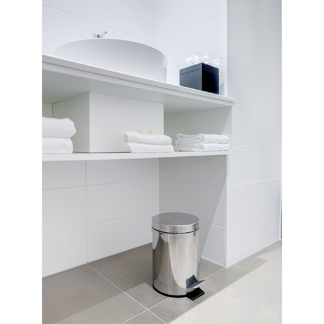 Pedaalemmer V-part 30 liter mat rvs — afbeelding 3