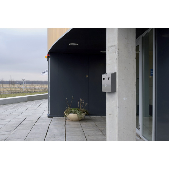 Wandasbak met binnenemmer staal — afbeelding 2