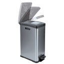 Pedaalemmer EKO Rejoice 30 liter mat rvs — afbeelding 2