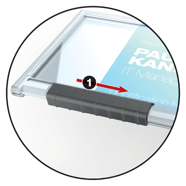 Badge Durable 8922 Pushbox mono 10 stuks — afbeelding 2