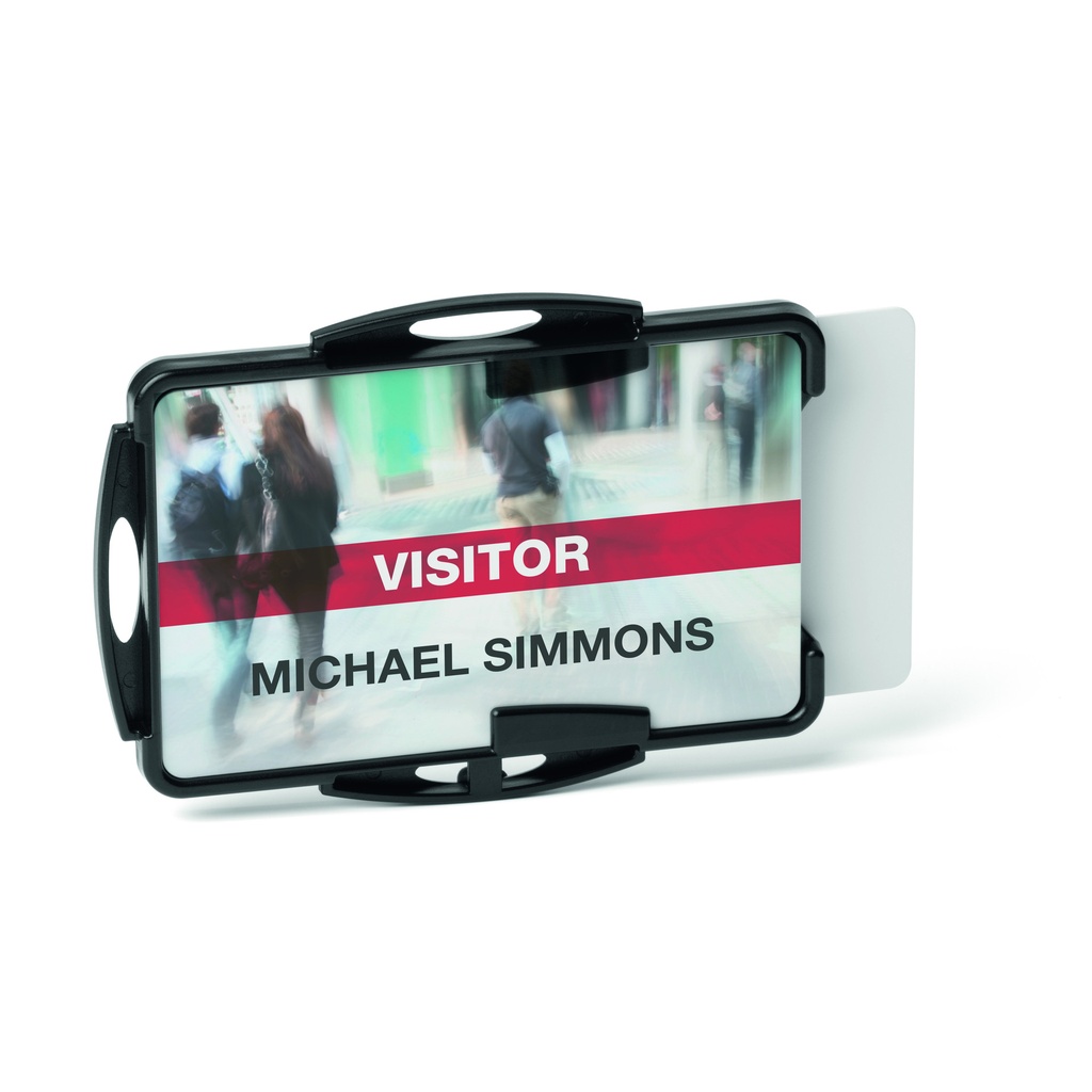 Badge Durable ECO voor 2 kaarten 10 stuks — afbeelding 2