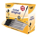 Balpen Bic Cristal medium zwart doos à 90+10 gratis — afbeelding 2