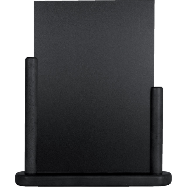 Krijtbord Securit 230x200x60mm zwart hout — afbeelding 2