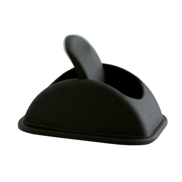 Deksel Rubbermaid groot 39L zwart — afbeelding 2