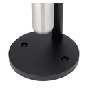 Asbak Rubbermaid Infinity vrijstaand RVS — afbeelding 3