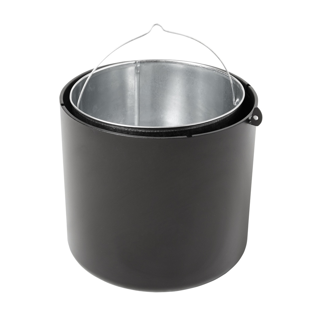 Asbak Rubbermaid Infinity Genie staand zwart — afbeelding 3