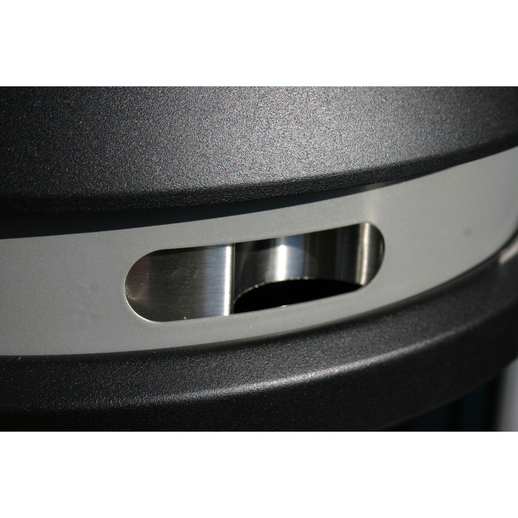 Asbak Rubbermaid Infinity XL staand zwart — afbeelding 2