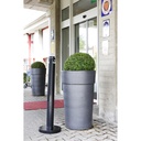 Asbak Rubbermaid Smokers' Pole vrijstaand zwart — afbeelding 4
