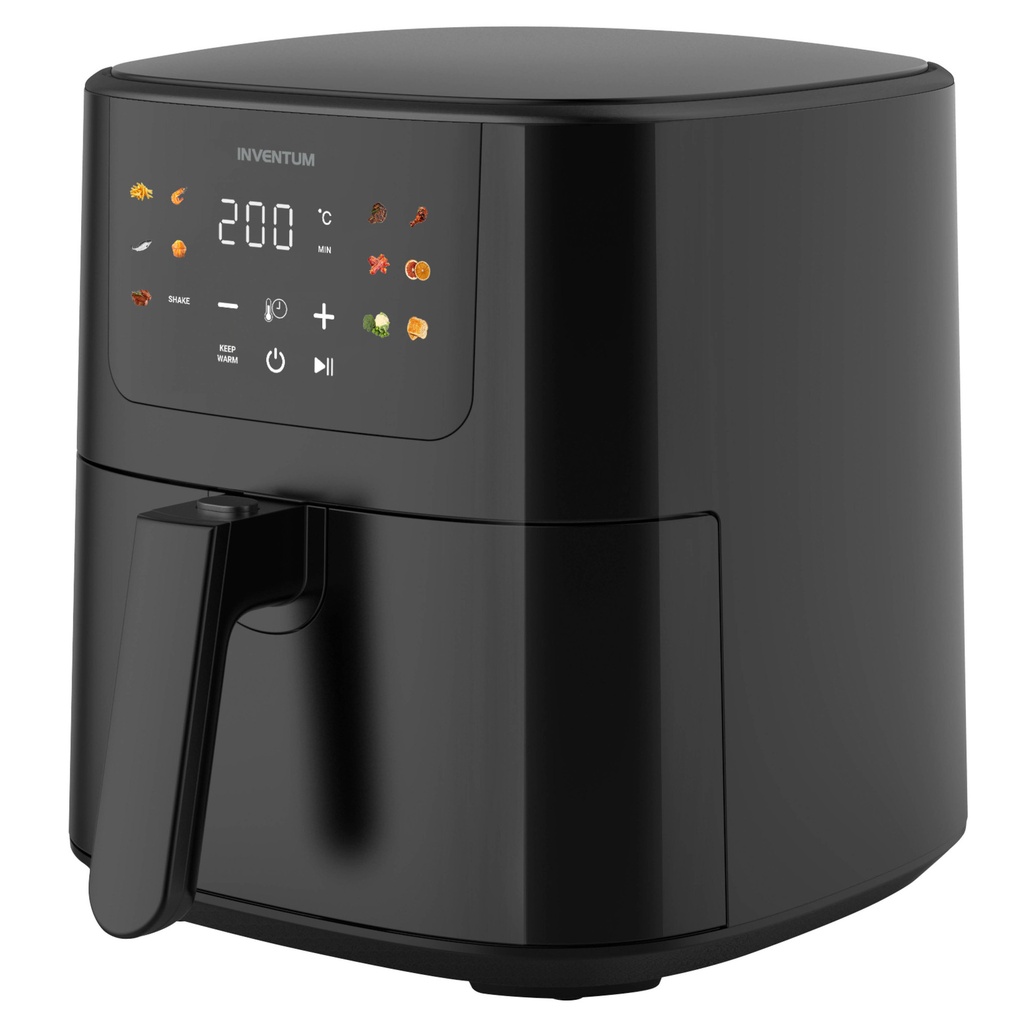 Airfryer Inventum 5 liter 1500watt zwart — afbeelding 2
