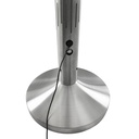 Afzetpaal Securit Nova RVS met rolband en RGB-verlichting 100cm zilver — afbeelding 4