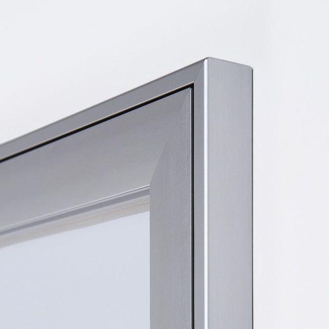 Vitrinebord Quantore luxe 2x A4 zilver — afbeelding 2