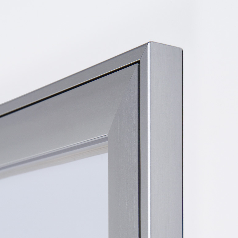 Vitrinebord Quantore luxe 9x A4 zilver — afbeelding 2