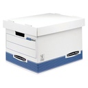 Archiefdoos Bankers Box System standaard wit blauw — afbeelding 2