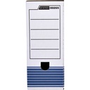 Archiefdoos Bankers Box System A4 100mm wit blauw — afbeelding 2
