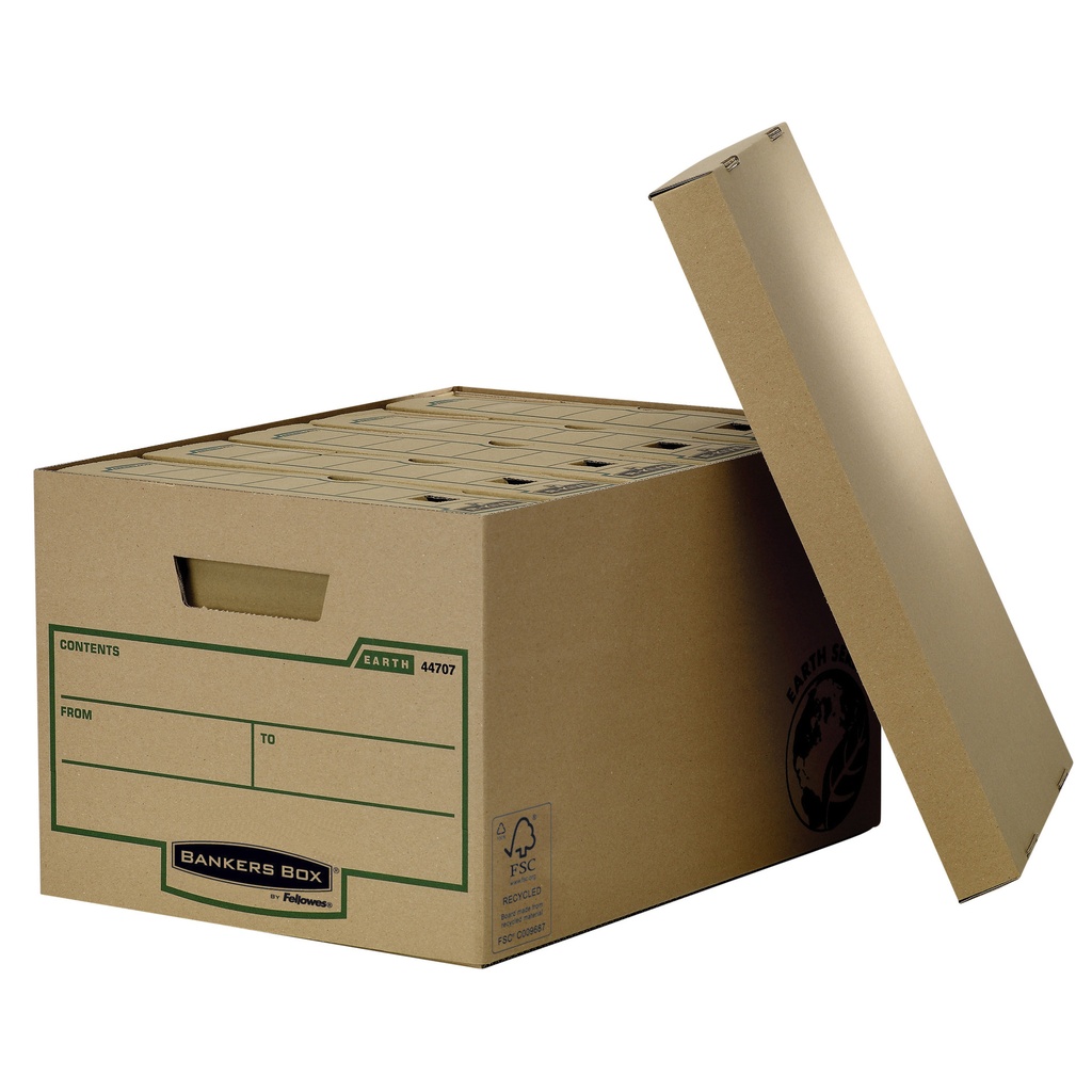Archiefdoos Bankers Box Earth 325x260x445mm bruin — afbeelding 2
