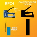Handtacker Rapid Squeezy RPC4 13/6-16 blauw — afbeelding 5