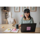 Memoblok Post-it 654 Super Sticky 76x76mm Summer Sorbet 6 stuks — afbeelding 4