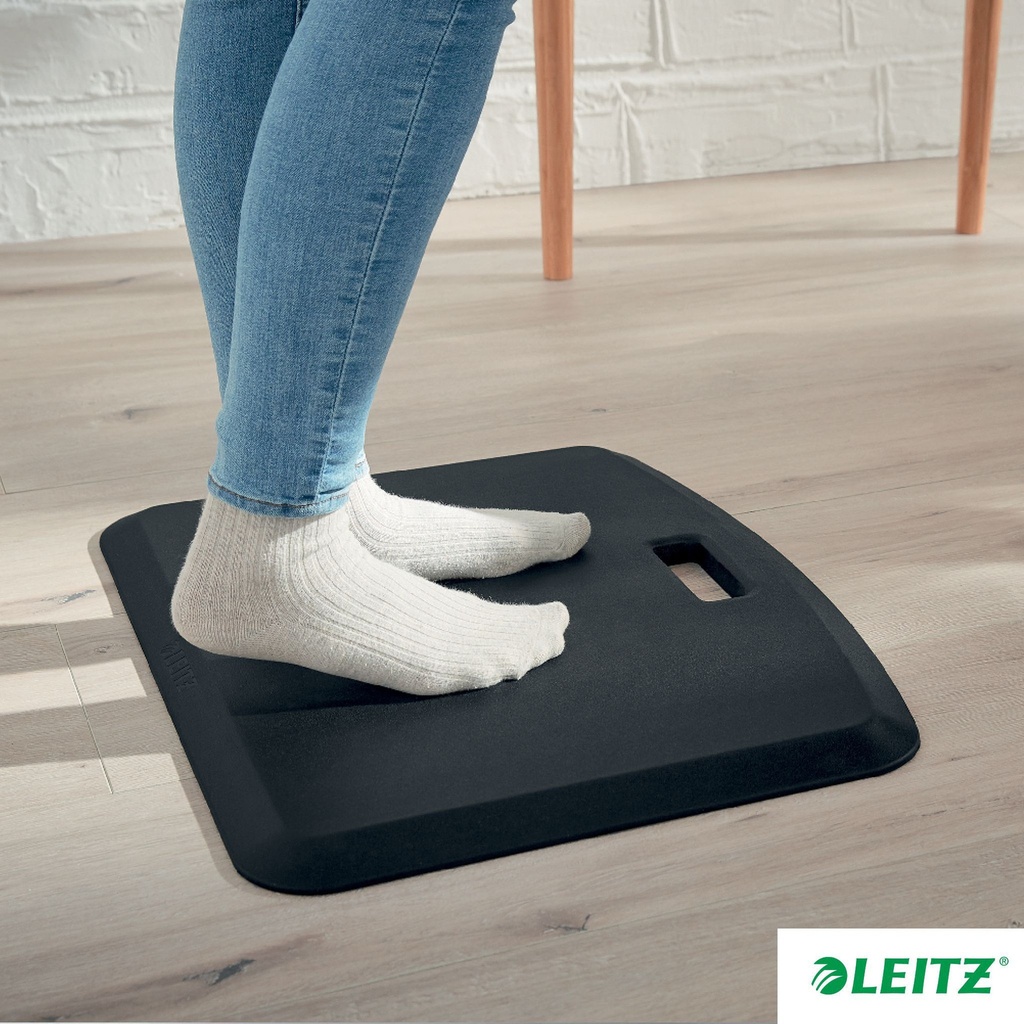 Antivermoeidheidsmat Leitz Ergo Cosy zwart — afbeelding 2