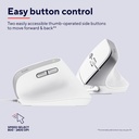 Muis Trust ergonomisch BAYO II wit — afbeelding 5