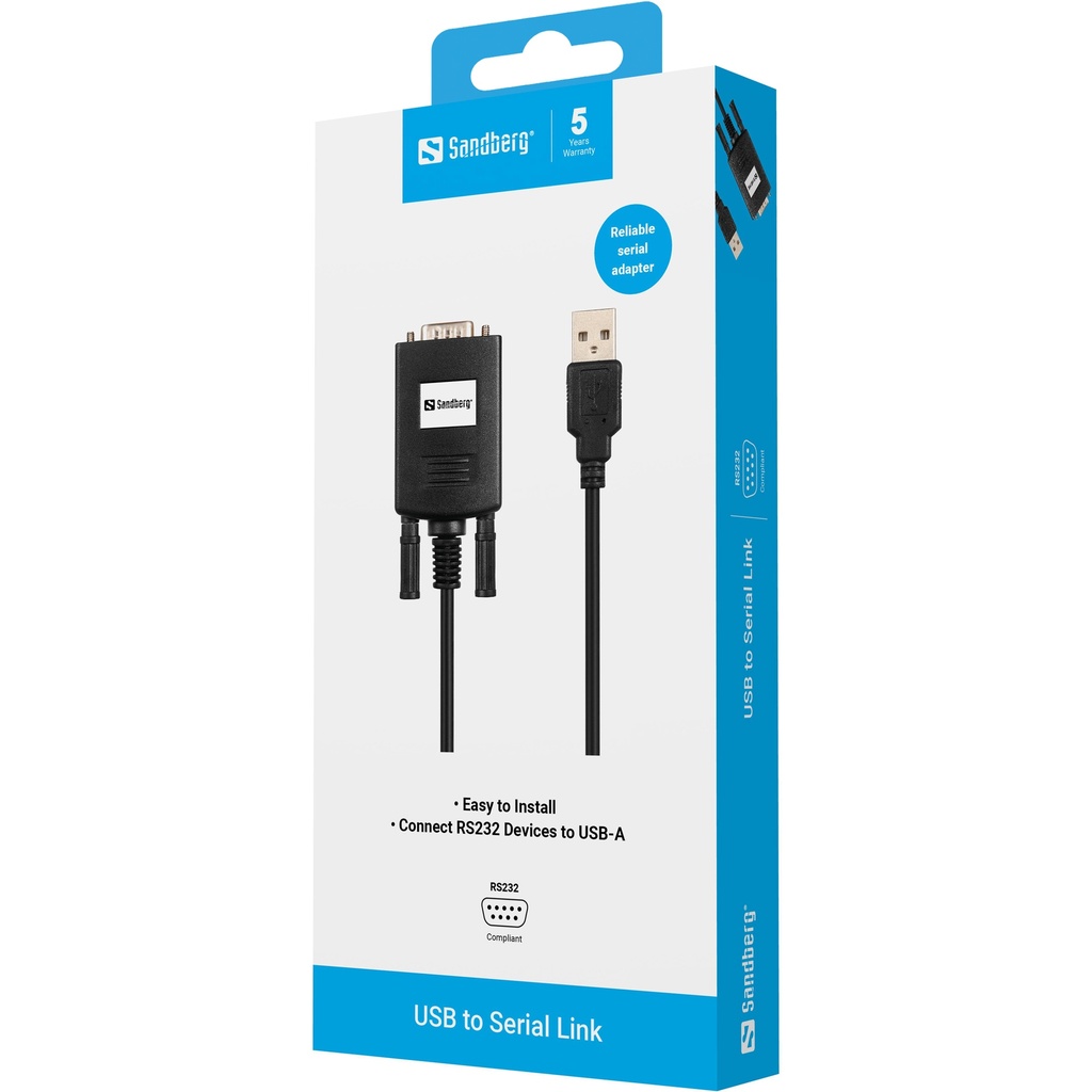 Sandberg USB to Serial Link – productfoto