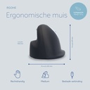 Muis R-Go Ergonomisch HE Break Draad Rechts M — afbeelding 6