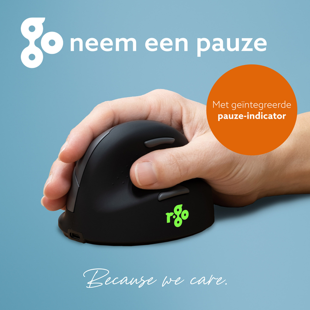 Muis R-Go Ergonomisch HE Break Wireless Rechts M — afbeelding 3