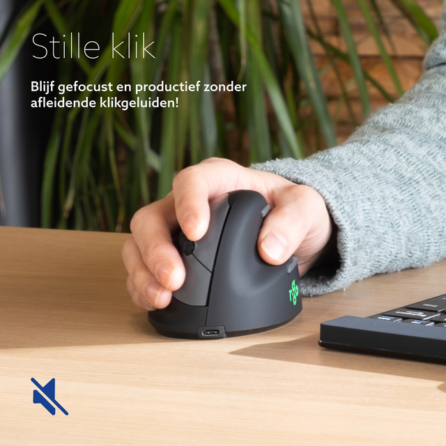 Muis R-Go Ergonomisch HE Break Wireless Rechts M — afbeelding 4