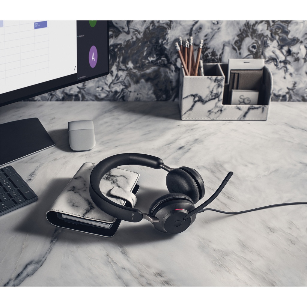 Headset Jabra Evolve2 40 SE USB C/A MS Stereo bedraad — afbeelding 3