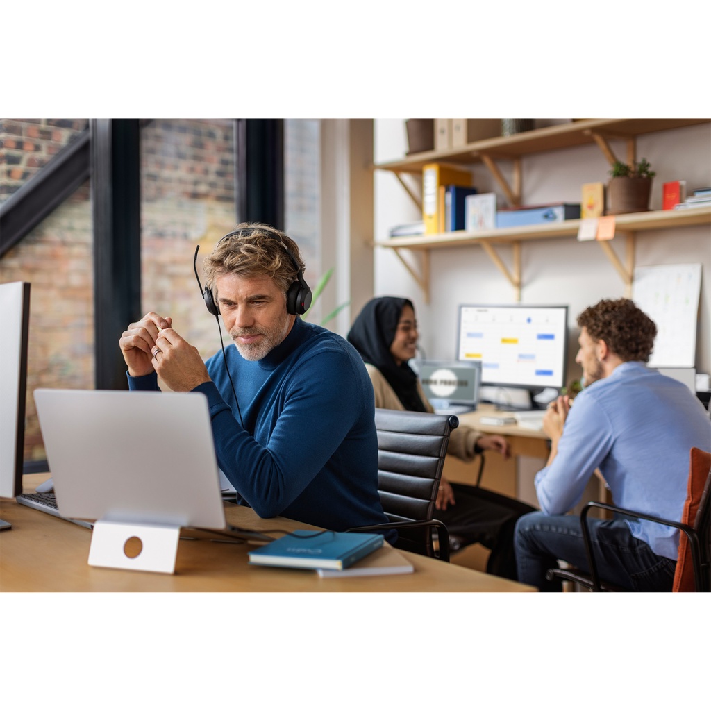 Headset Jabra Evolve2 50 USB C/A MS Stereo bedraad — afbeelding 2