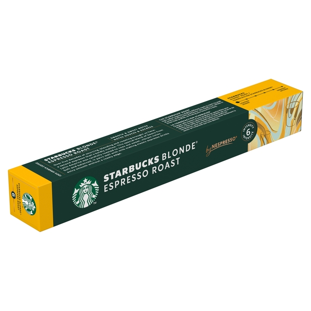 Koffiecups Starbucks espresso blonde roast 10 stuks — afbeelding 3