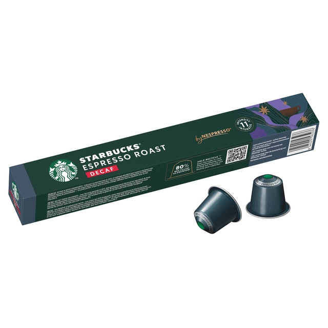 Koffiecups Starbucks espresso roast decaf 10 stuks — afbeelding 2