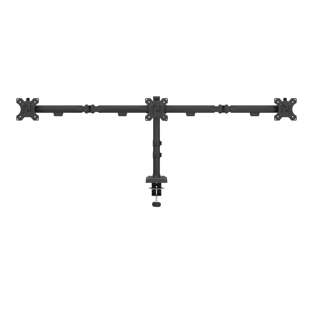 Monitorarm Neomounts NERO triple 17-27" zwart — afbeelding 2